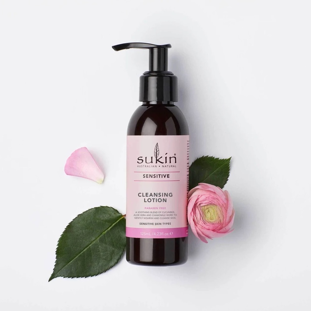 Sensitive Cleansing Lotion - Pink and Black